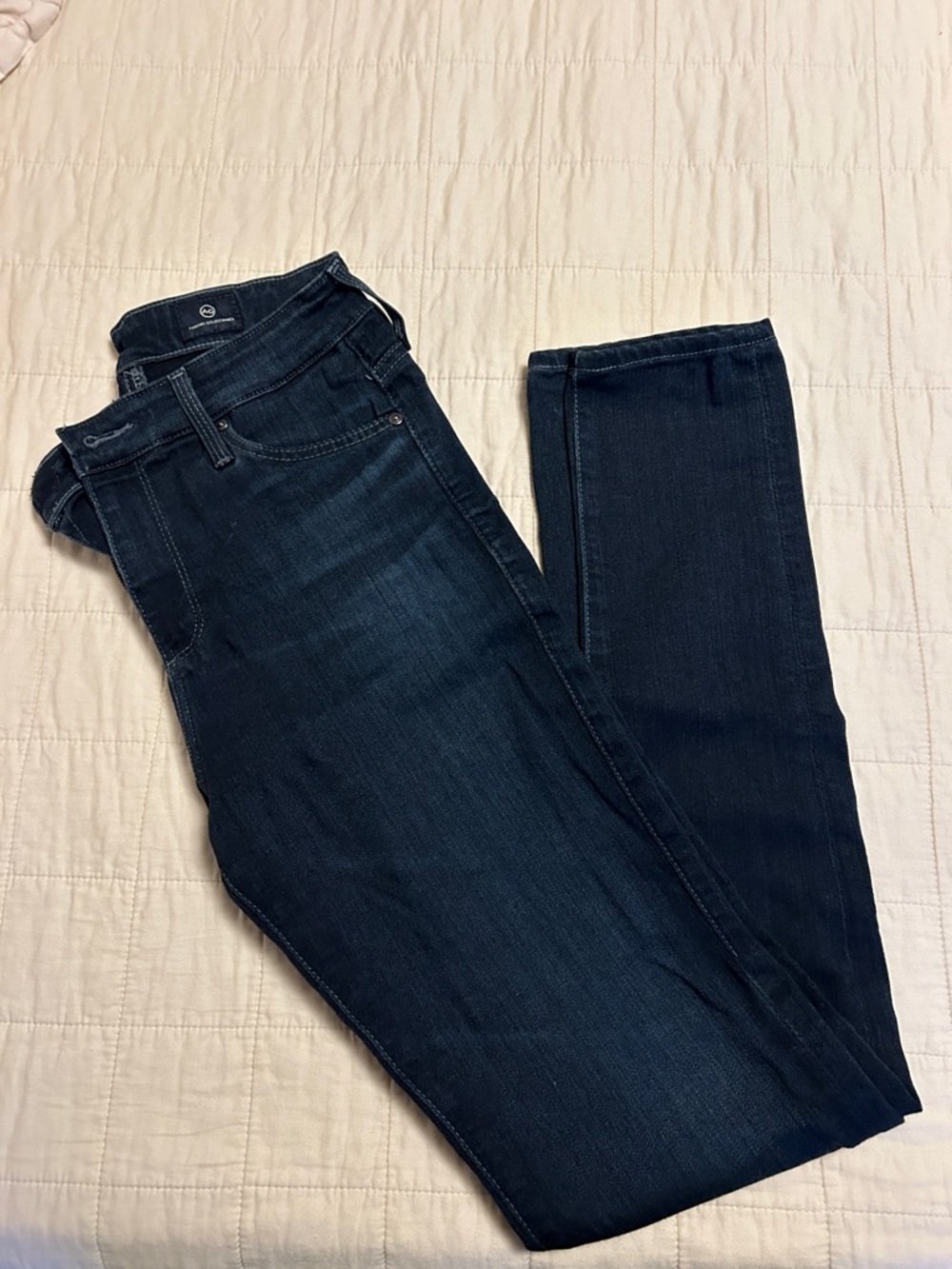 AG Farrah skinny high rise jeans